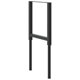vidaXL Werkbankframes verstelbaar 2 st 55x(69-95,5) cm metaal zwart