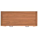 vidaXL Tv-meubel 100x40x45 cm teakhout