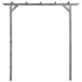 vidaXL Pergola 200x40x205 cm geïmpregneerd grenenhout grijs