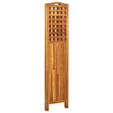 vidaXL Kamerscherm met 3 panelen 121x2x170 cm massief acaciahout