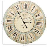vidaXL Wall Clock 60 cm MDF Multicolour