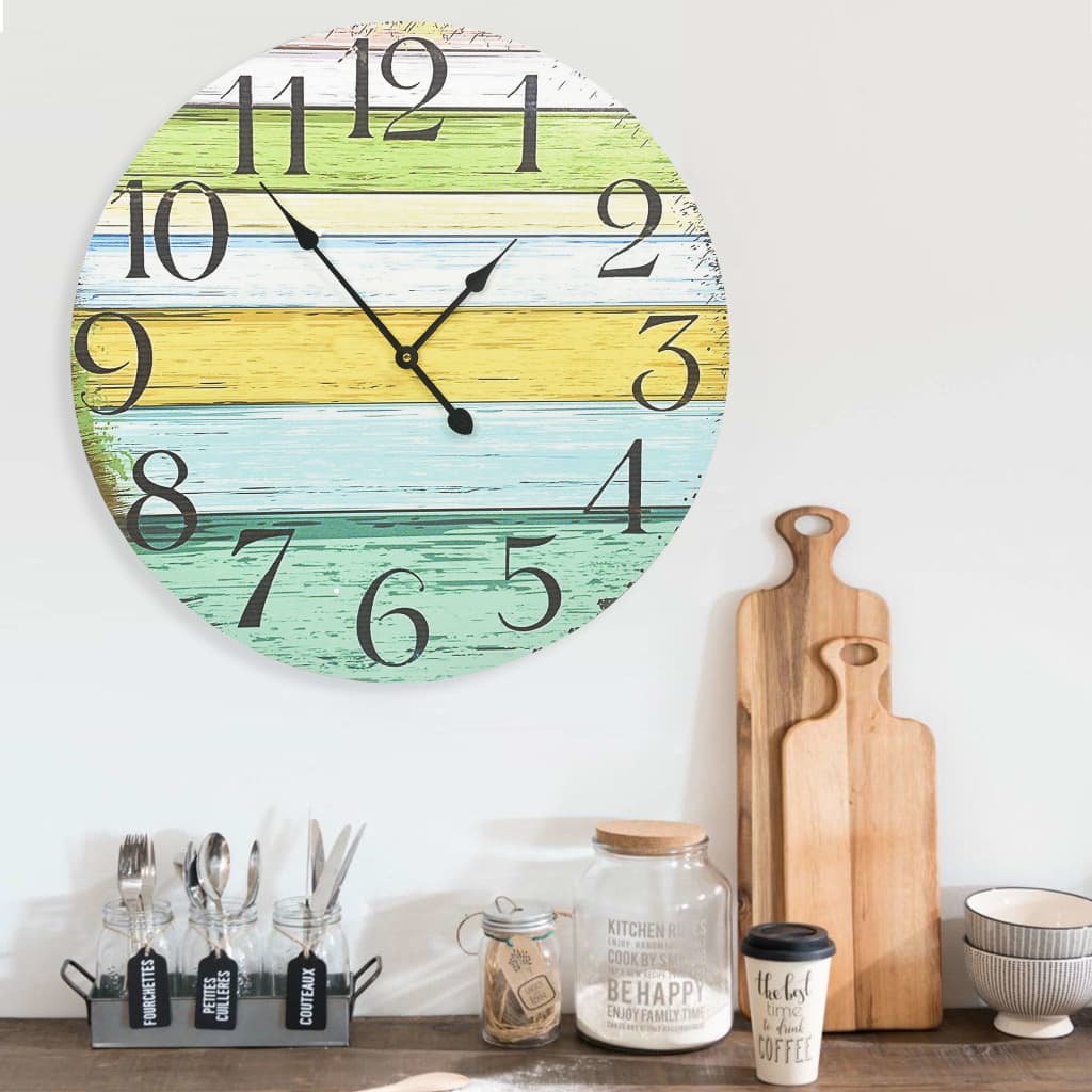 vidaXL Porte-clés 60 cm MDF meerkleurig