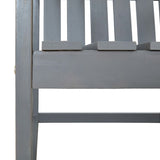 vidaXL Jardin 2 st massif acaciahout gris