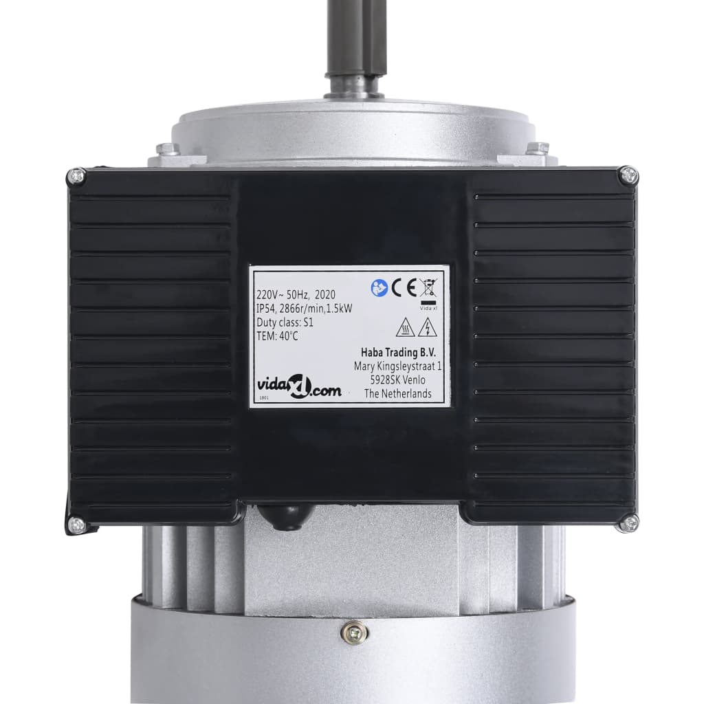 vidaXL Electric motor 1 phase 1.5 kW/2 hp 2-pole 2800 rpm aluminum