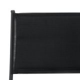 vidaXL Tuinstoelen inklapbaar 2 st staal en textileen