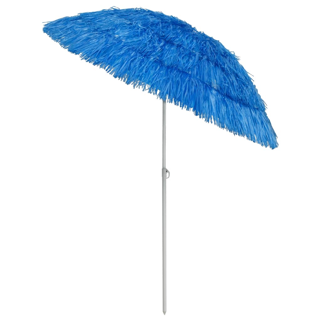 vidaXL Strandparasol Hawaï 180 cm blauw