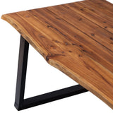 vidaXL Eettafel 170x90x75 cm acacia massif