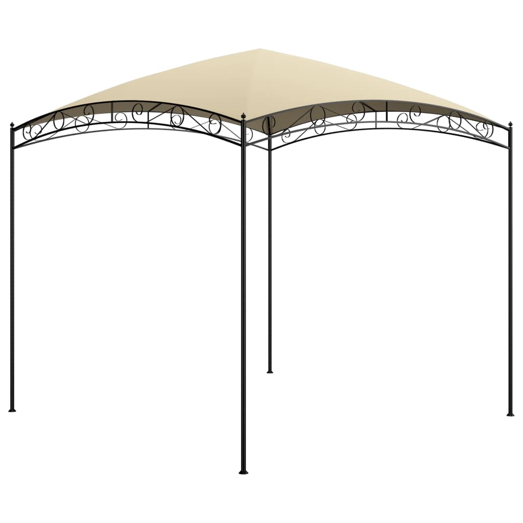 vidaXL Prieel 180 g/m² 3x3x2,65 m crème