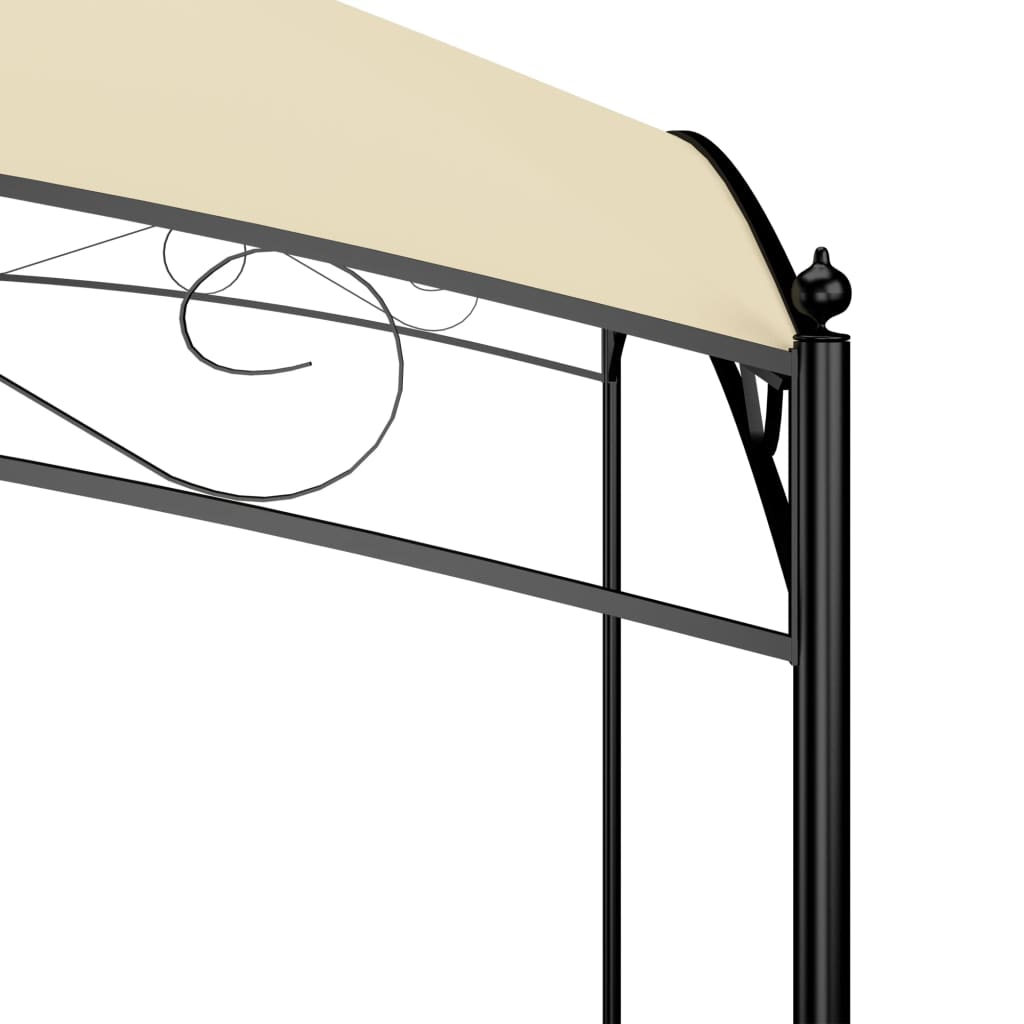 vidaXL Prieel 180 g/m² 3x3x2,65 m crème