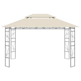 vidaXL Prieel 160 g/m² 4x3x2,7 m crèmekleurig