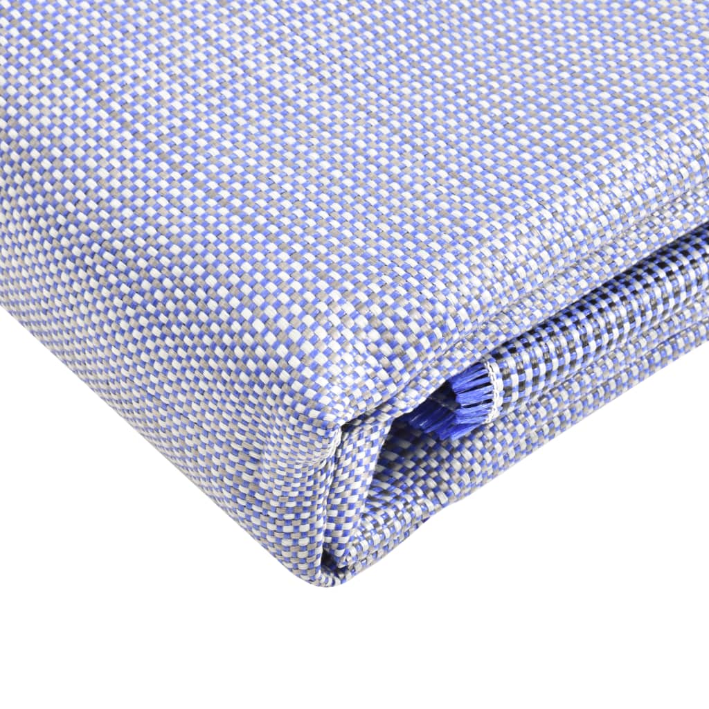 vidaXL Tenttapijt 250x200 cm blauw