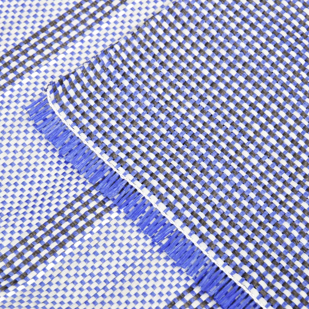 vidaXL Tenttapijt 250x200 cm blauw