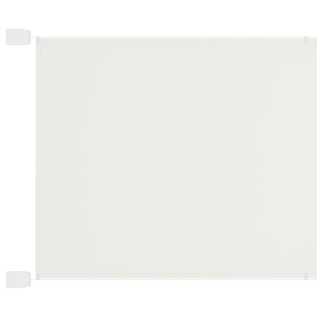 vidaXL Vertical Awning 140x270 cm Oxford fabric white
