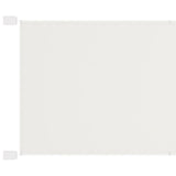vidaXL Vertical Awning 140x270 cm Oxford fabric white