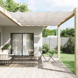 vidaXL Vertical Awning 140x270 cm Oxford fabric white