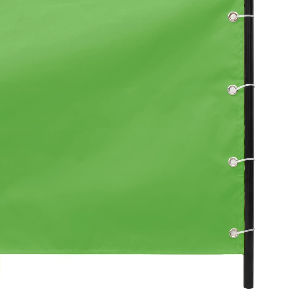 vidaXL Balcony Screen 80x240 cm oxford fabric light green