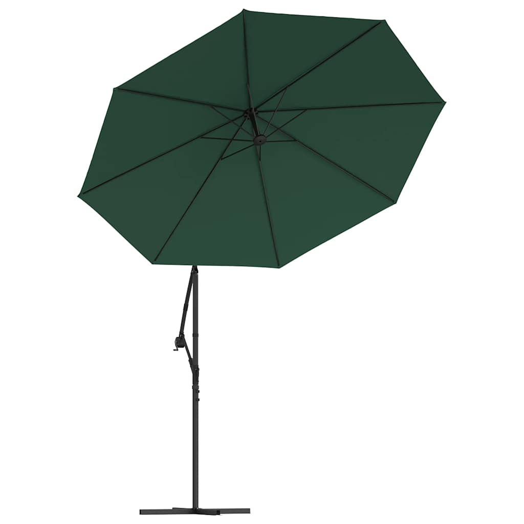 vidaXL Vervangingsdoek voor zweefparasol 300 cm groen