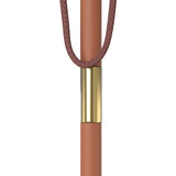 vidaXL Parasol met houten paal 150x200 cm zwart