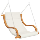 vidaXL Rocking Chair without Rocking Frame with Cushion Bent Wood