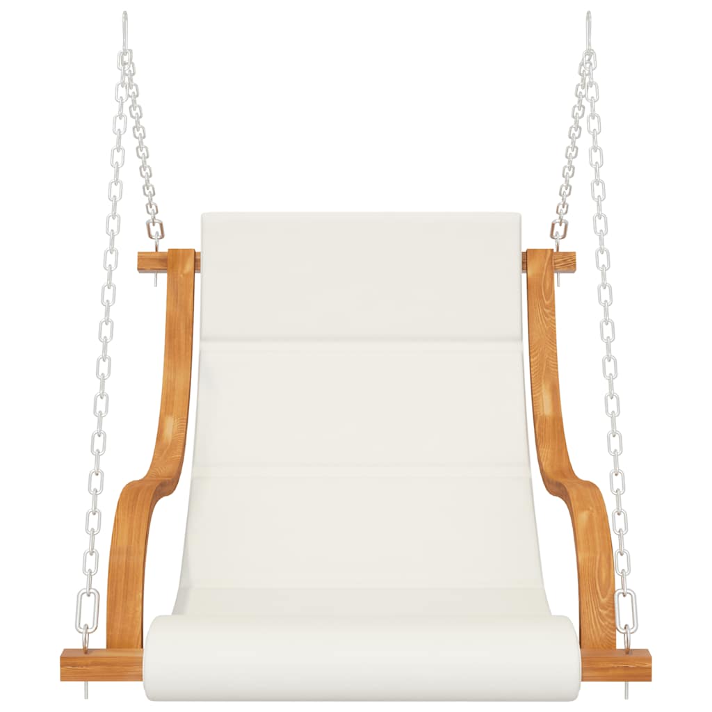 vidaXL Rocking Chair without Rocking Frame with Cushion Bent Wood