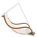 vidaXL Rocking Chair without Rocking Frame with Cushion Bent Wood