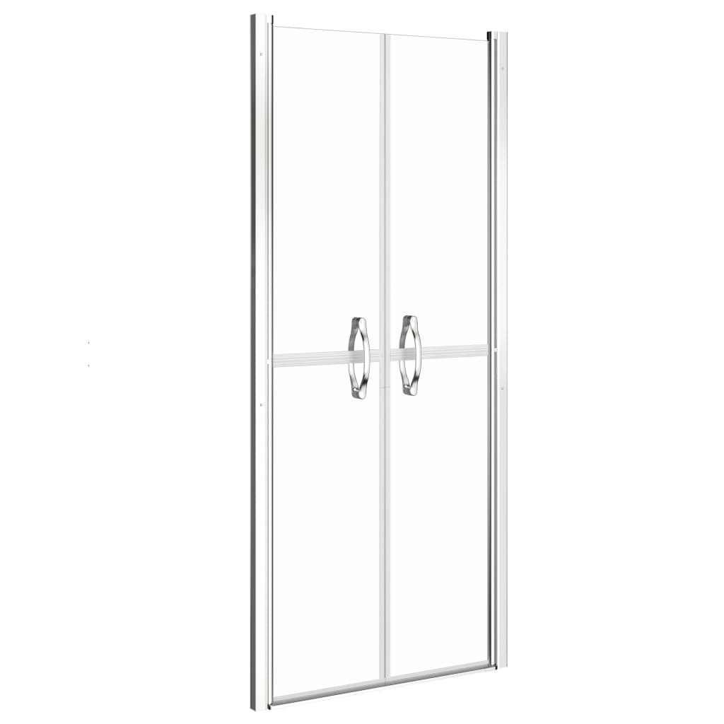 vidaXL Shower Door 71x190 cm ESG Transparent