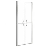 vidaXL Shower Door 71x190 cm ESG Transparent