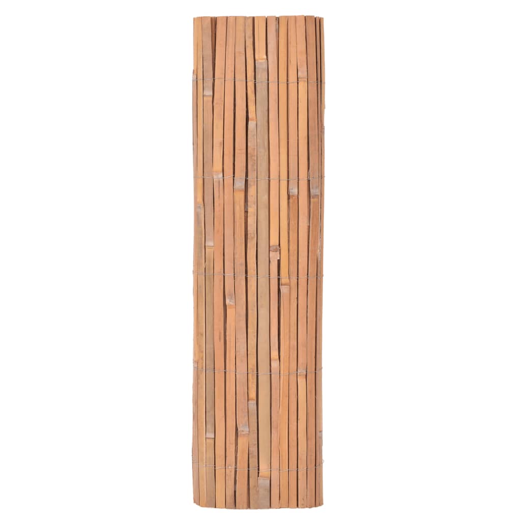 vidaXL Fences 2 pcs 100x400 cm bamboo