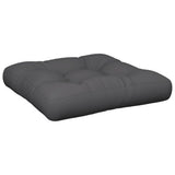 vidaXL Pallet Cushions 2 pcs Fabric Anthracite
