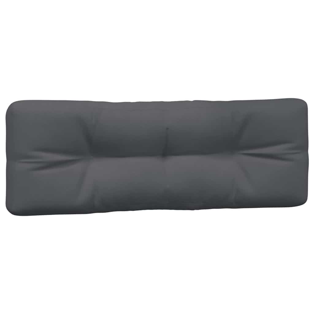 vidaXL Pallet Cushions 5 pcs fabric anthracite