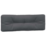 vidaXL Pallet Cushions 5 pcs fabric anthracite