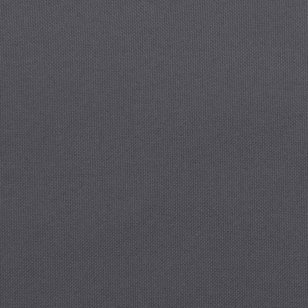 vidaXL Pallet Cushions 5 pcs fabric anthracite