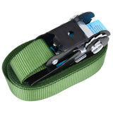 vidaXL Ratchet Straps 4 pcs 800 daN 6 m green