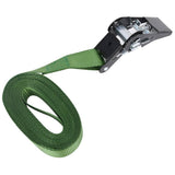 vidaXL Ratchet Straps 4 pcs 800 daN 6 m green