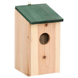 vidaXL Vogelhuisjes 10 st 12x12x22 cm massief vurenhout