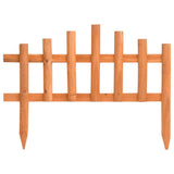 vidaXL Lawn Edging 10 pcs 4.4 m spruce wood