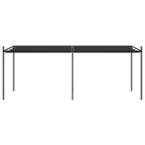 vidaXL Prieel met uittrekbaar dak 600x300x233 cm antracietkleurig