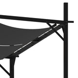 vidaXL Prieel met uittrekbaar dak 600x300x233 cm antracietkleurig