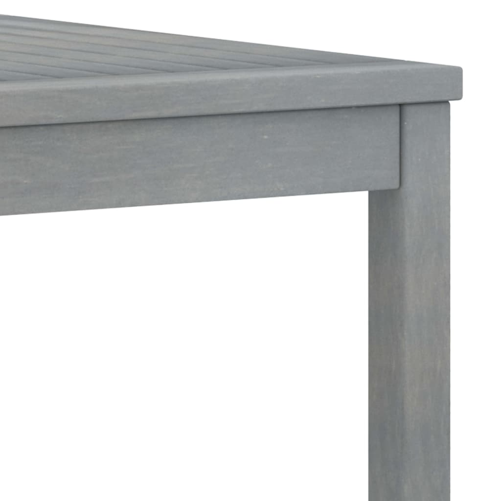 vidaXL 5-piece Lounge Set with Cushions Solid Acacia Wood Grey