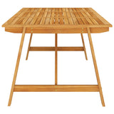 vidaXL 7-piece Garden Dining Set Solid Acacia Wood