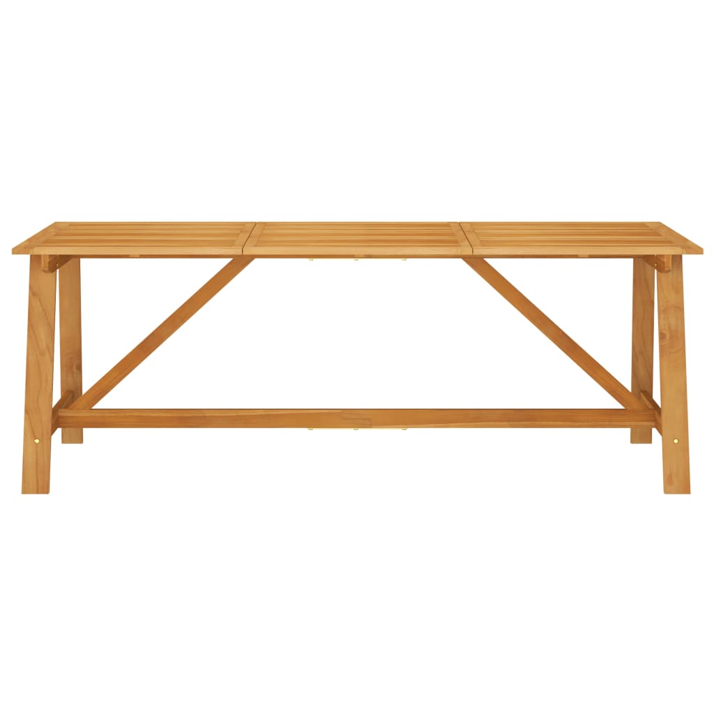 vidaXL 7-piece Garden Dining Set Solid Acacia Wood