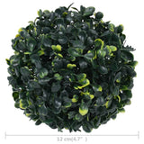 vidaXL Kunstbuxusbollen 4 st 12 cm