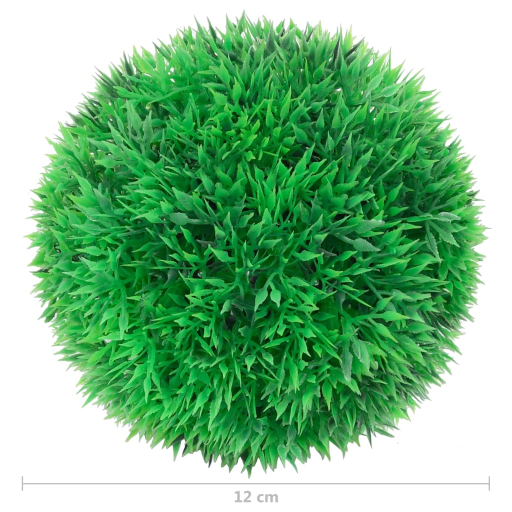 vidaXL Kunstbuxusbollen 4 st 12 cm