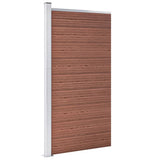 vidaXL Fence Panel 95x186 cm HKC brown