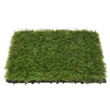 vidaXL Artificial Grass Tiles 11 pcs 30x30 cm green