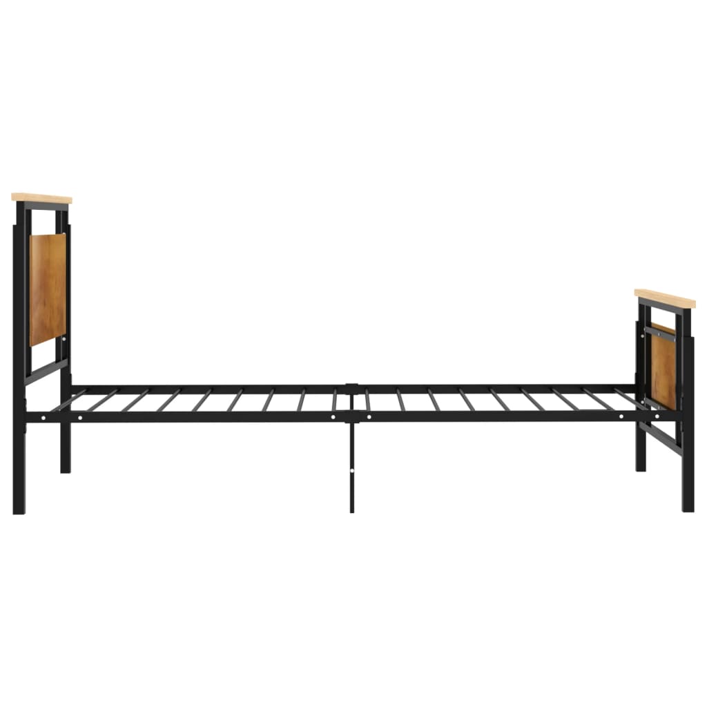 vidaXL Cadre de lit en métal 90x200 cm