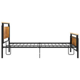 vidaXL Metal Bed Frame 120x200 cm