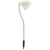 vidaXL Tuinlamp 6 st solar LED 9x7,8x29,5 cm