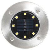 vidaXL Ground Lights 8 pcs solar LED RGB-colour