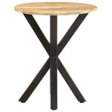 vidaXL Bijzettafel 48x48x56 cm massief mangohout